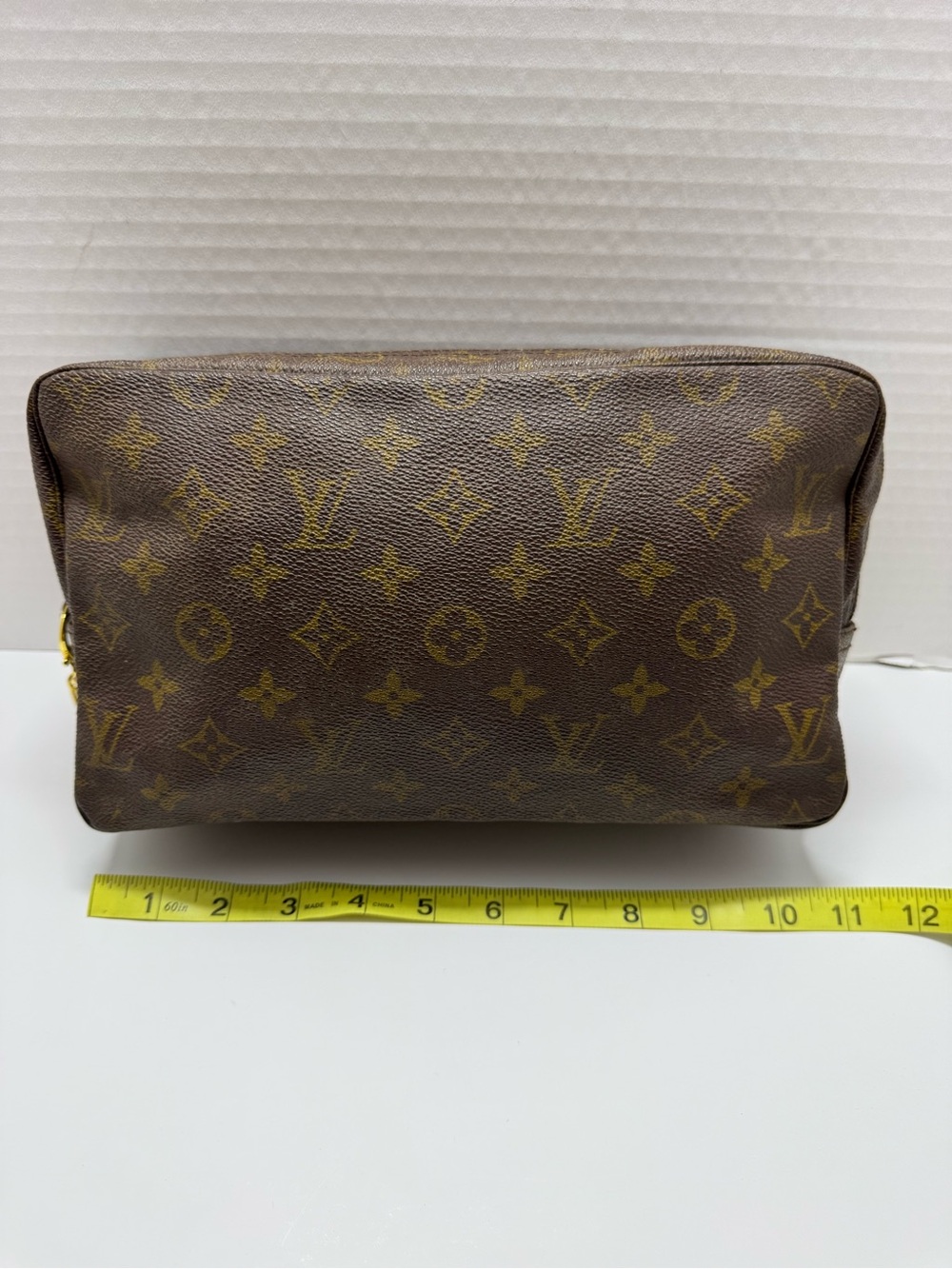 Louis Vuitton Brown Monogram Trousse 27cm - Picture 2 of 11